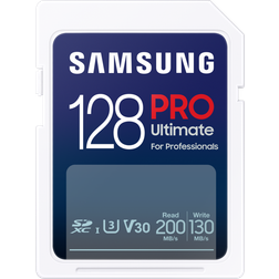 Samsung PRO Ultimate MB-SY128S SDXC 128GB 200MB/s > I externt lager, forväntat leveransdatum hos dig 03-11-2023